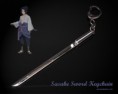 Sasuke Sword Keychain